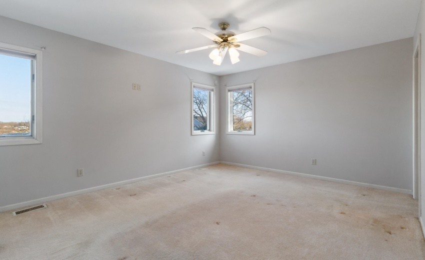 Primary Bedroom  with Lake Views