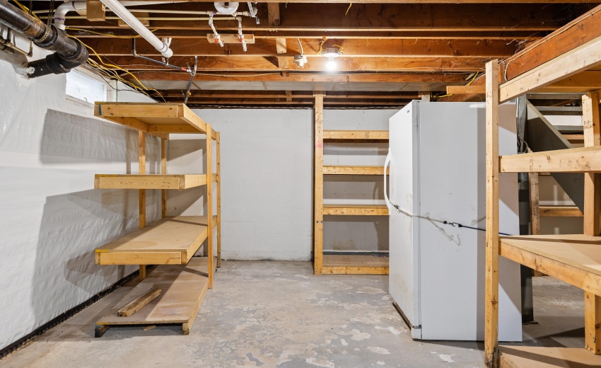 Basement Storage Area