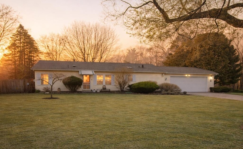 1392 W 300 North forn left at dusk