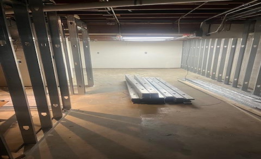 Del Basement unfinished Room