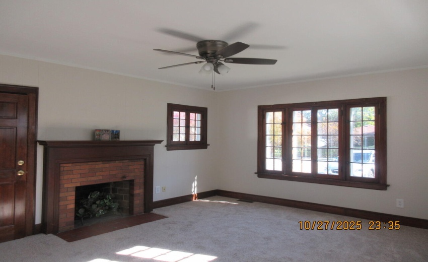 Living room date stamped