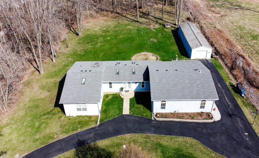 Front Aerial View