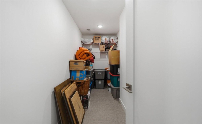 Finished Storage Room