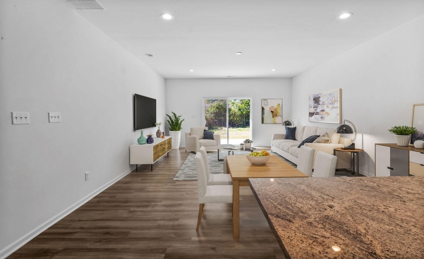 Camelia_ staged dining and living room