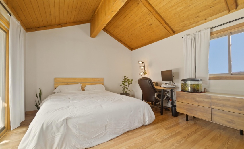 Upper Level Master Bedroom with Balcony