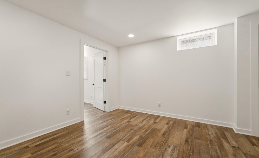 Finished Basement with 4th Bedroom