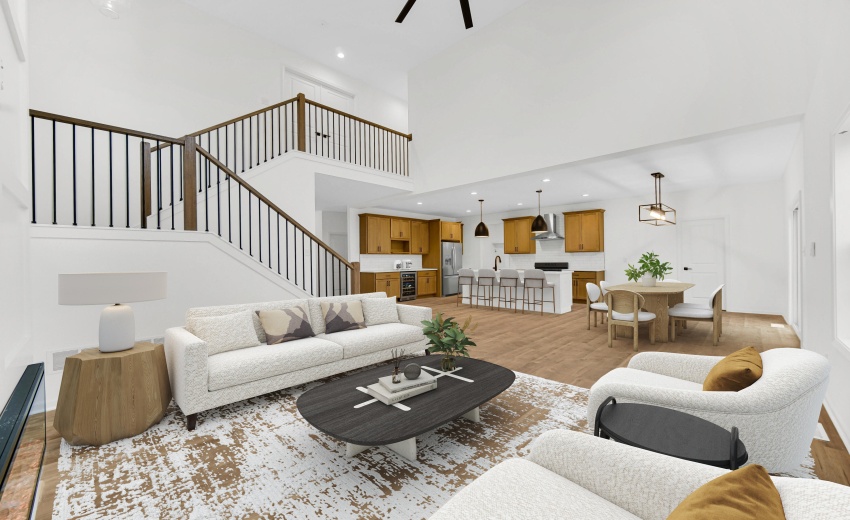 Living, dining & kitchen 1