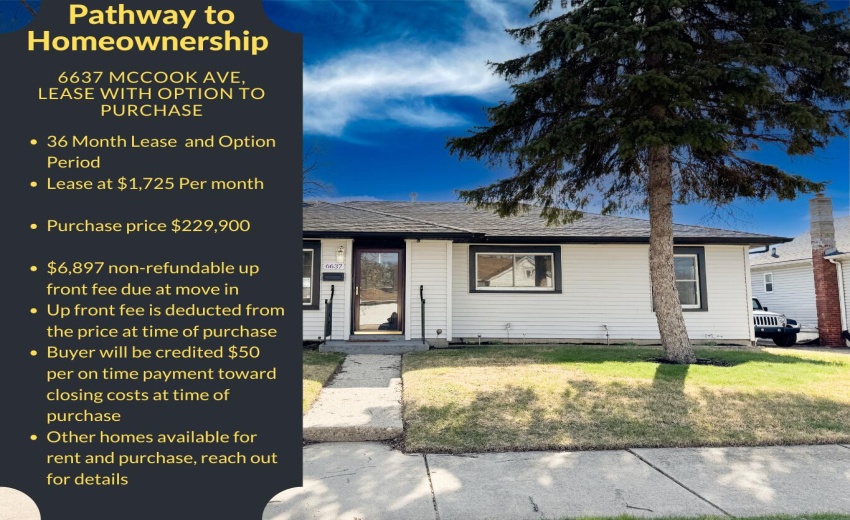 1329 E 50th Ct Gary IN LEASE WITH OPTION