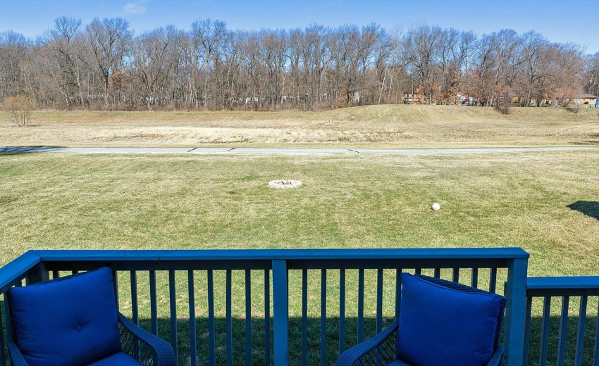 drone view from deck