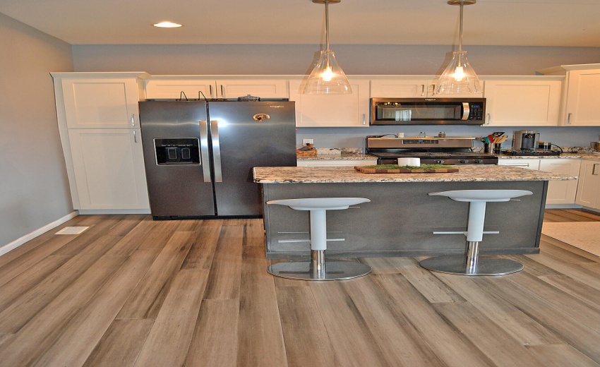 kitchen stainless appliances