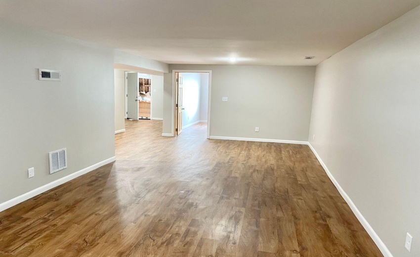 basement family room