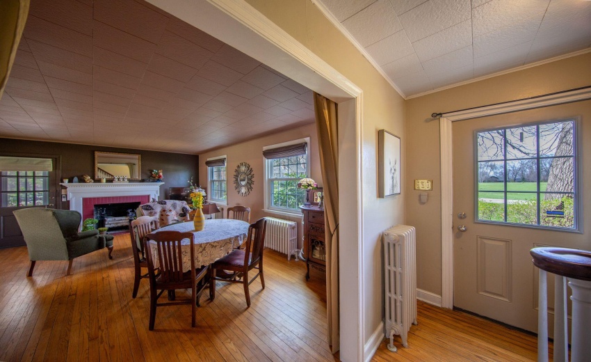 Foyer to living room