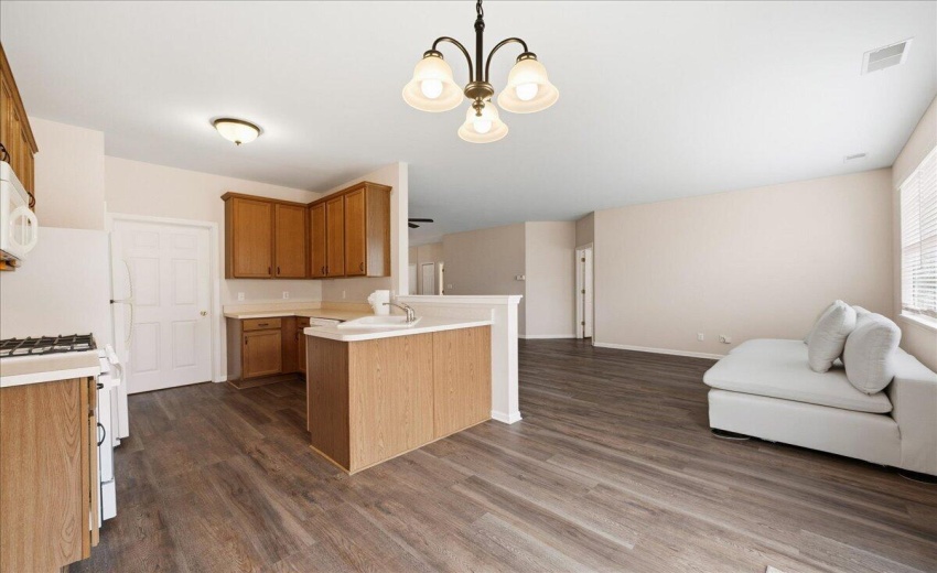 view from patio doors