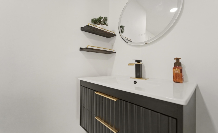 Smart Mirror and Vanity