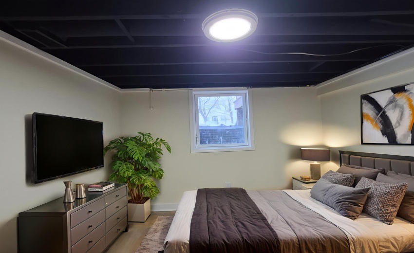 Basement Bedroom