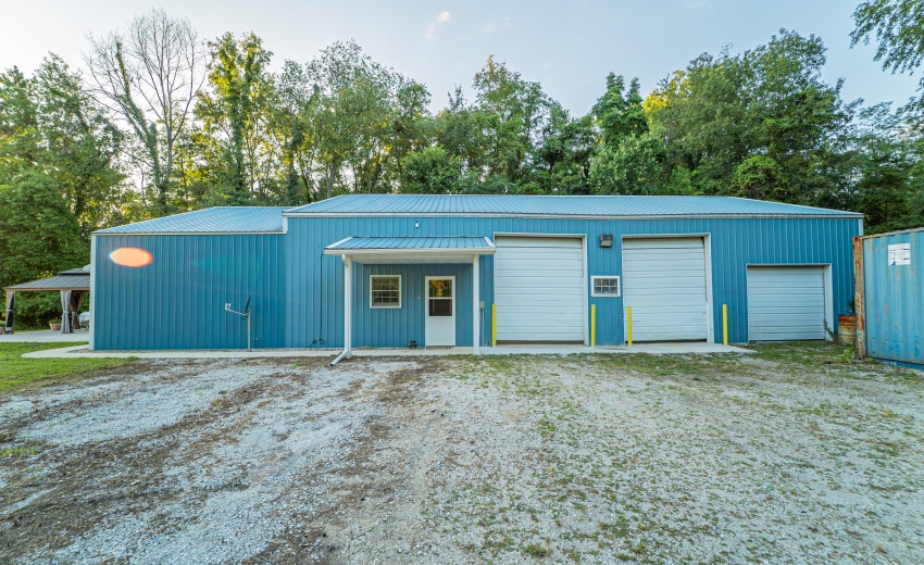 Front of Mechanic Shop