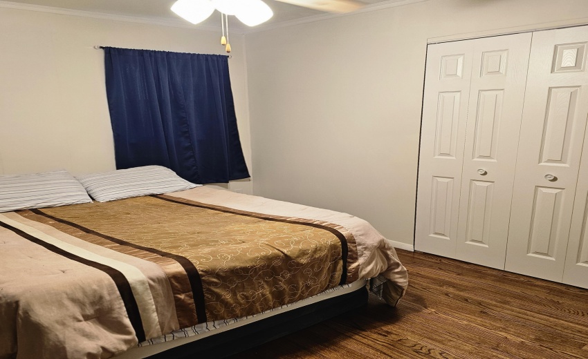 Primary BR, dbl closet