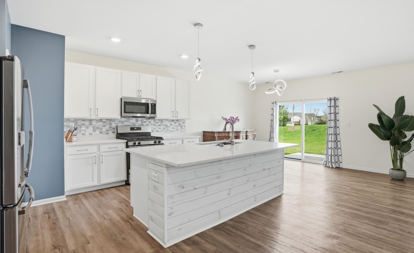 Wide Kitchen View