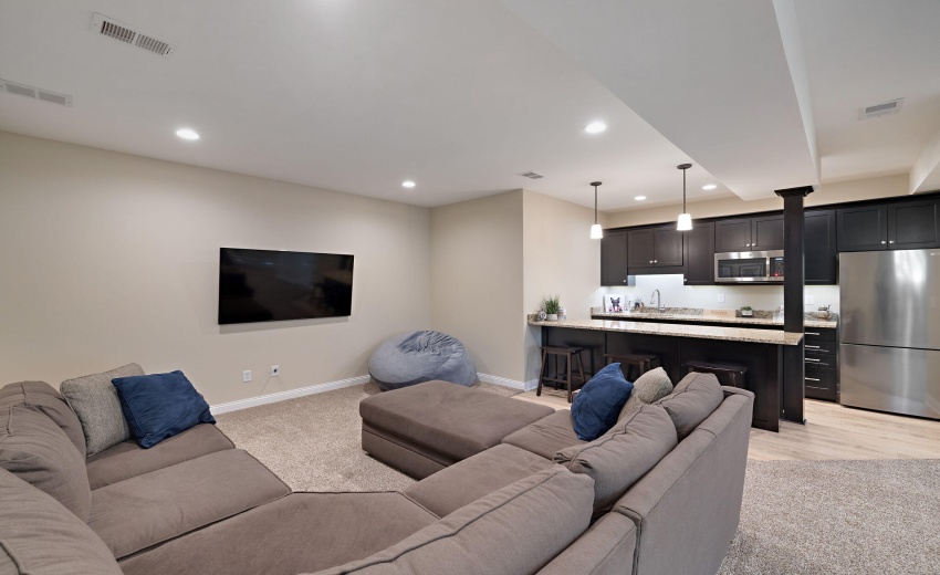 Beautifully finished basement