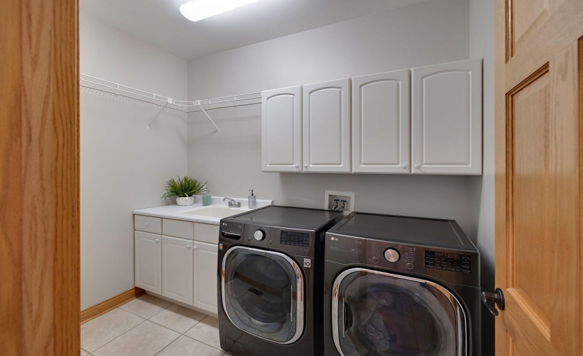 Main floor laundry