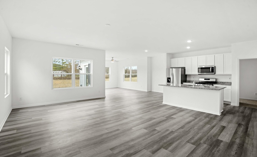 Dogwood Kitchen greatroom and sunroom