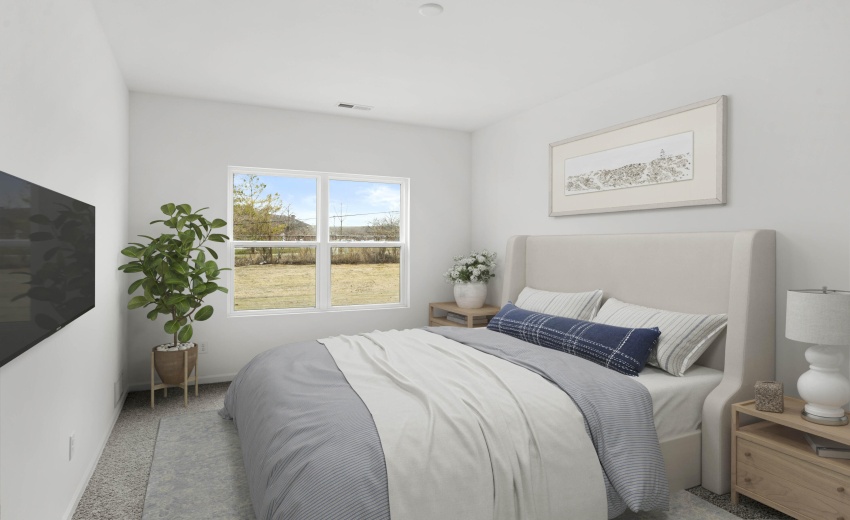 Dogwood Primary Bedroom Staged