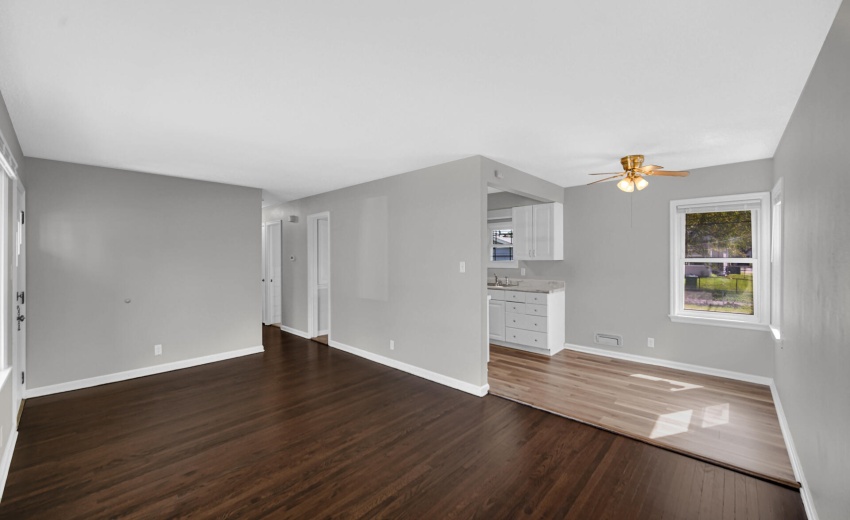 Living Room to Dining Room