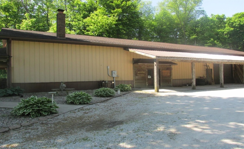 Side of building