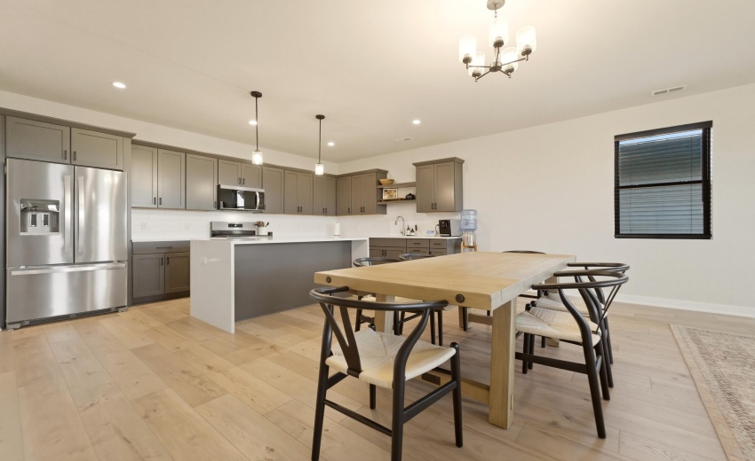 Main Living, Kitchen, and dining