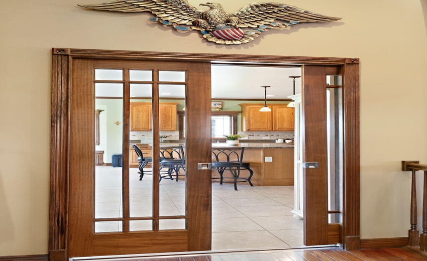 Beautiful pocket doors