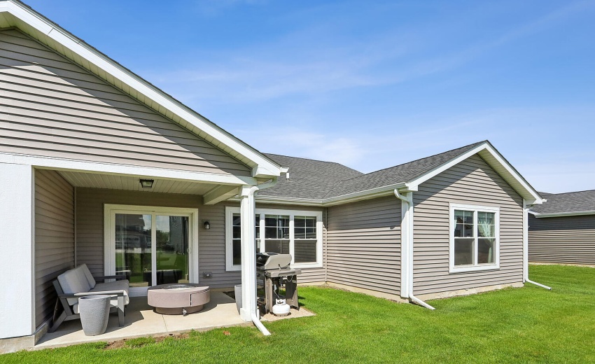 Covered patio