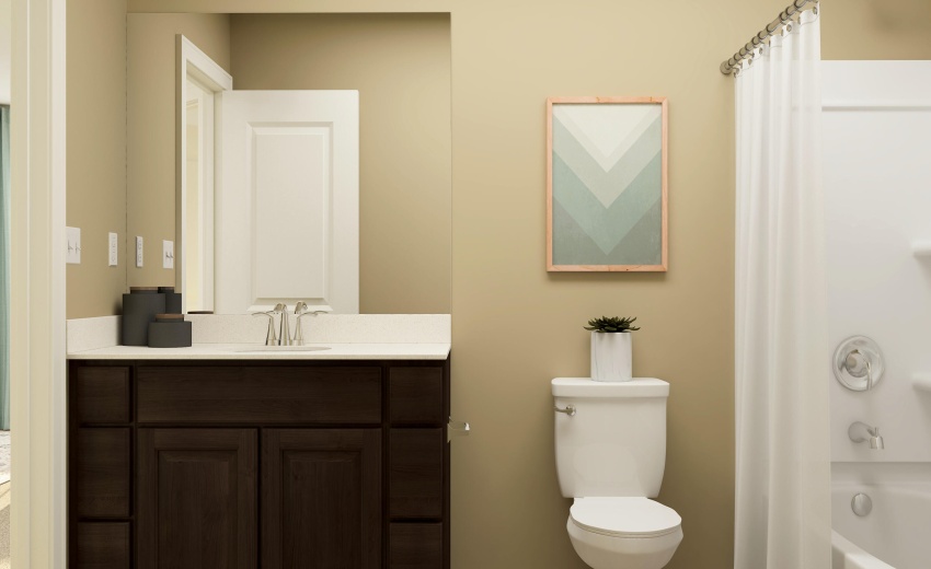 Hall bath