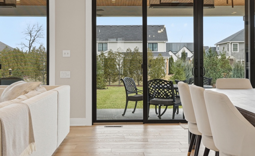 View from Dining Area