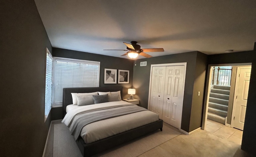 Main Floor Bedroom - Virtually Staged