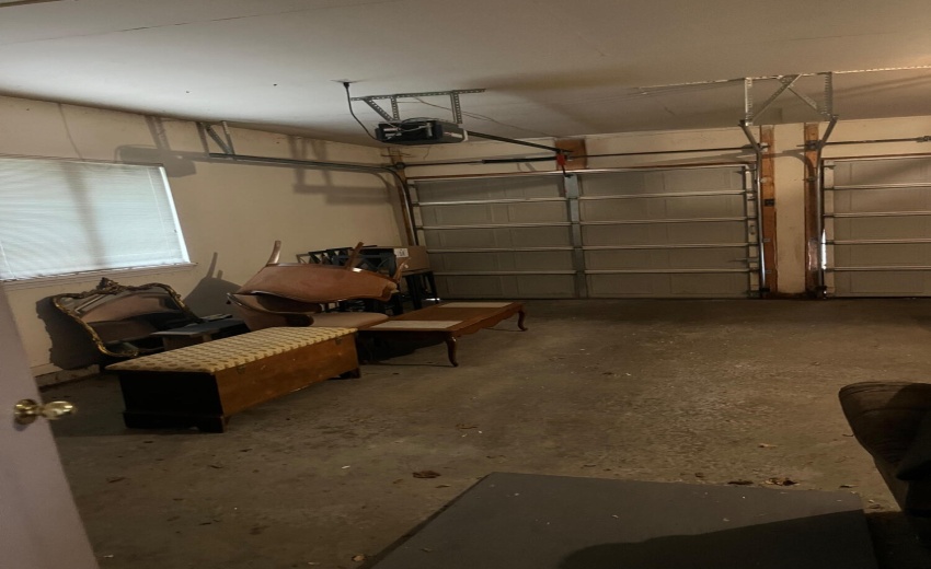 inside garge