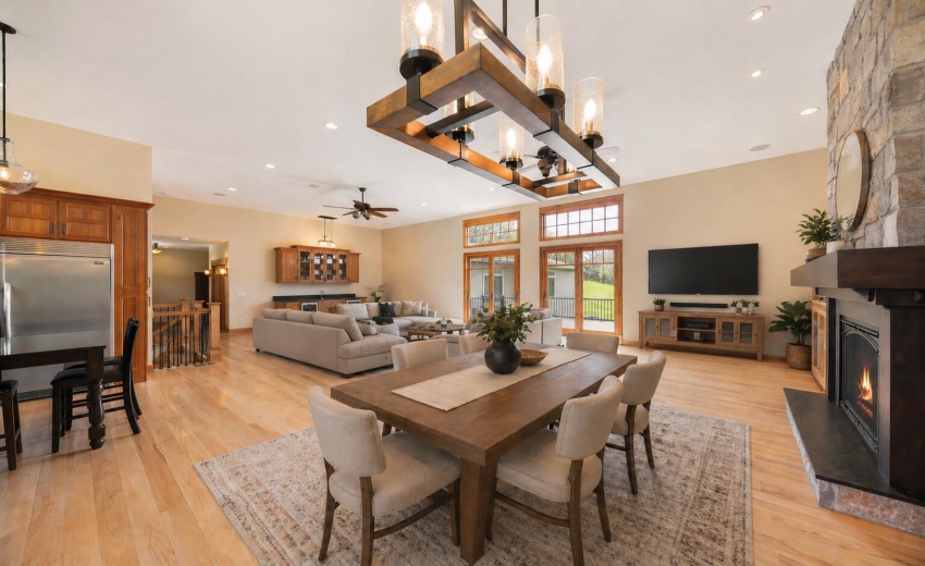 virtually staged main floor