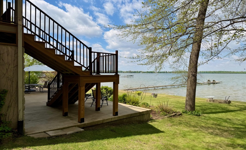 Home Front Stairs Lake View