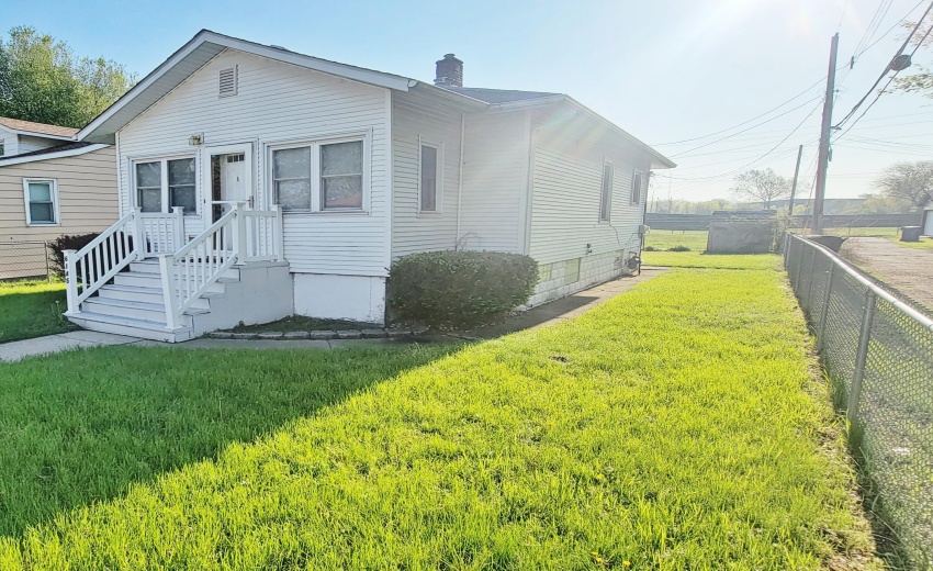 side of house