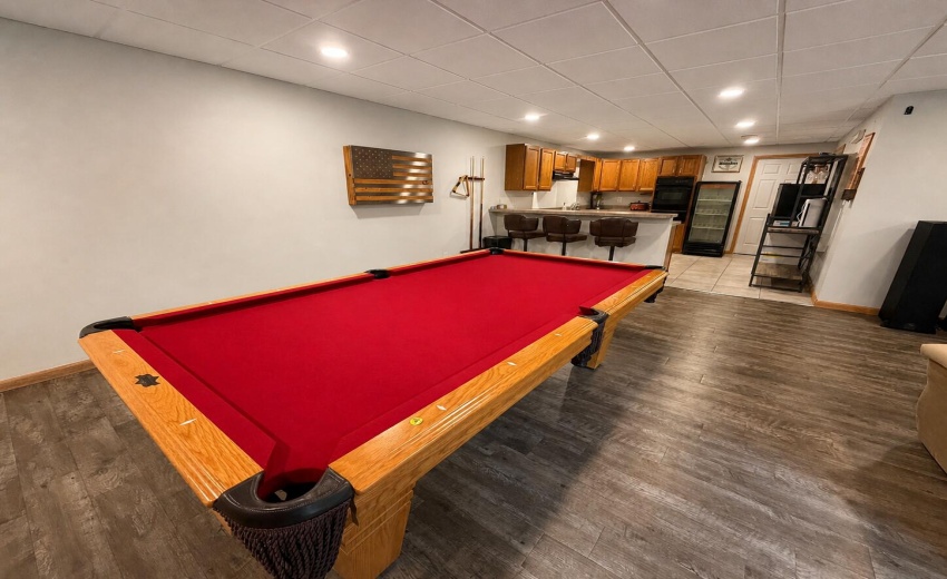 Lower Level Pool Table