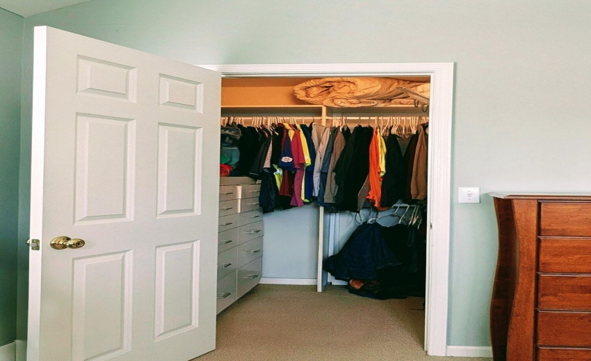 Primary Walk In Closet