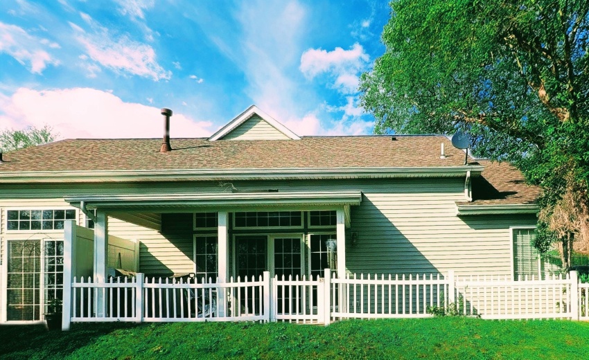 Back of home
