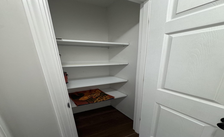 Linen closet up