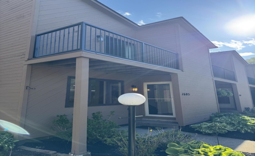 Front balcony