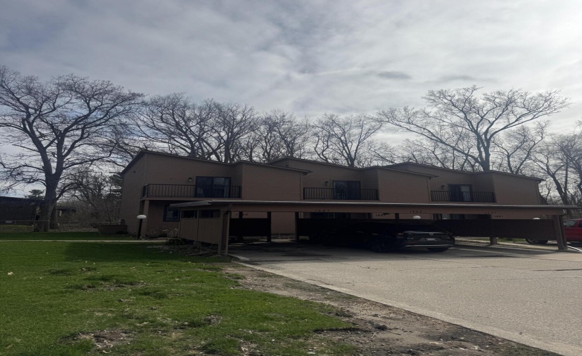 Carport entrance