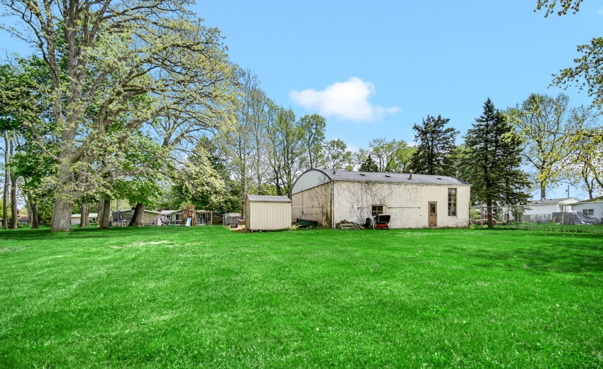 Outbuilding and shed
