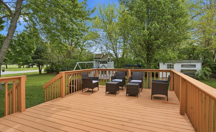 back deck playset