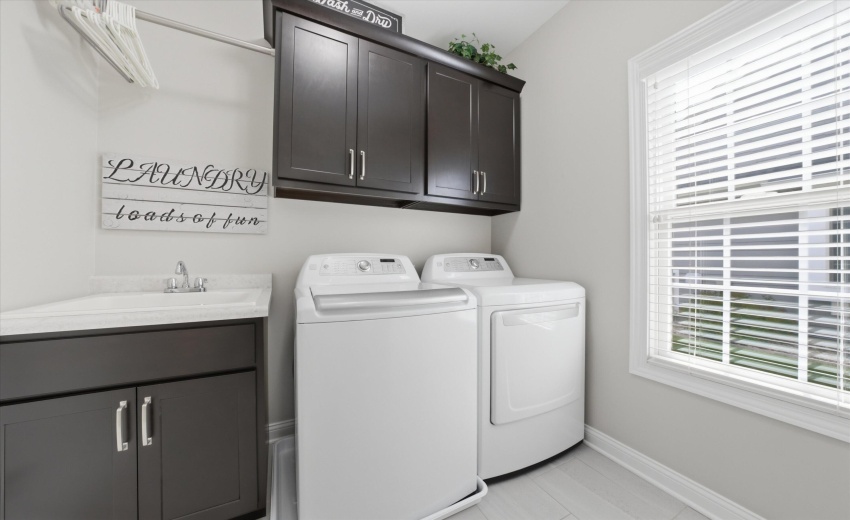 Main floor laundry