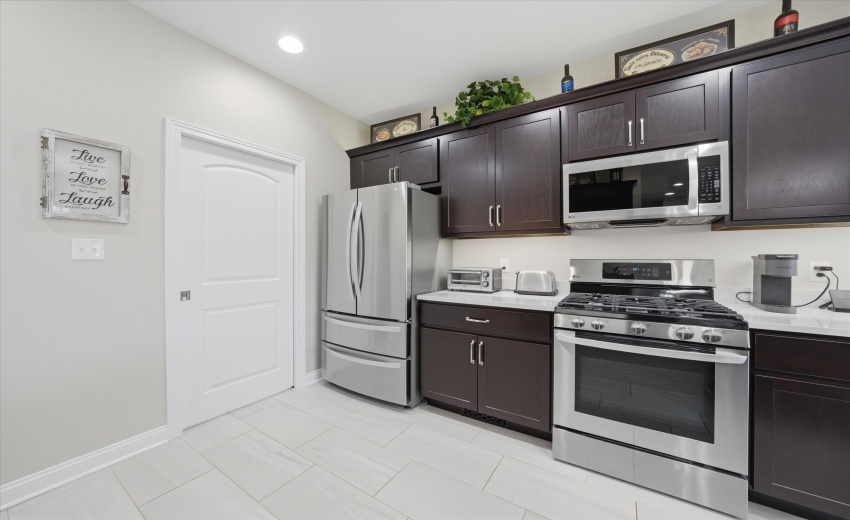Stainless appliances