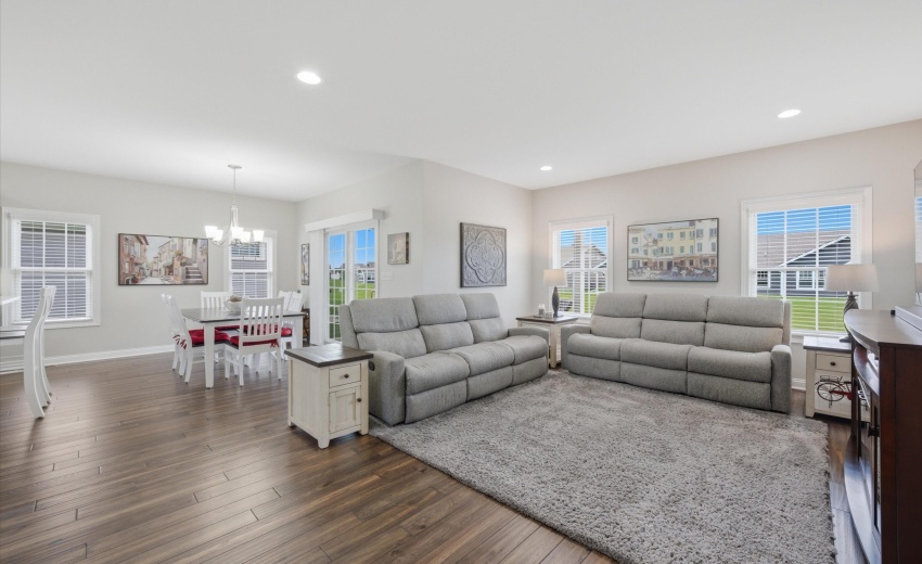Open concept LR