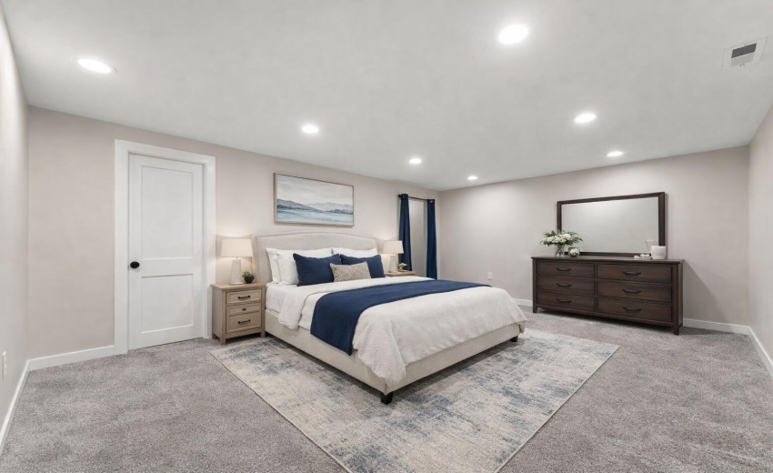 Basement Primary Suite